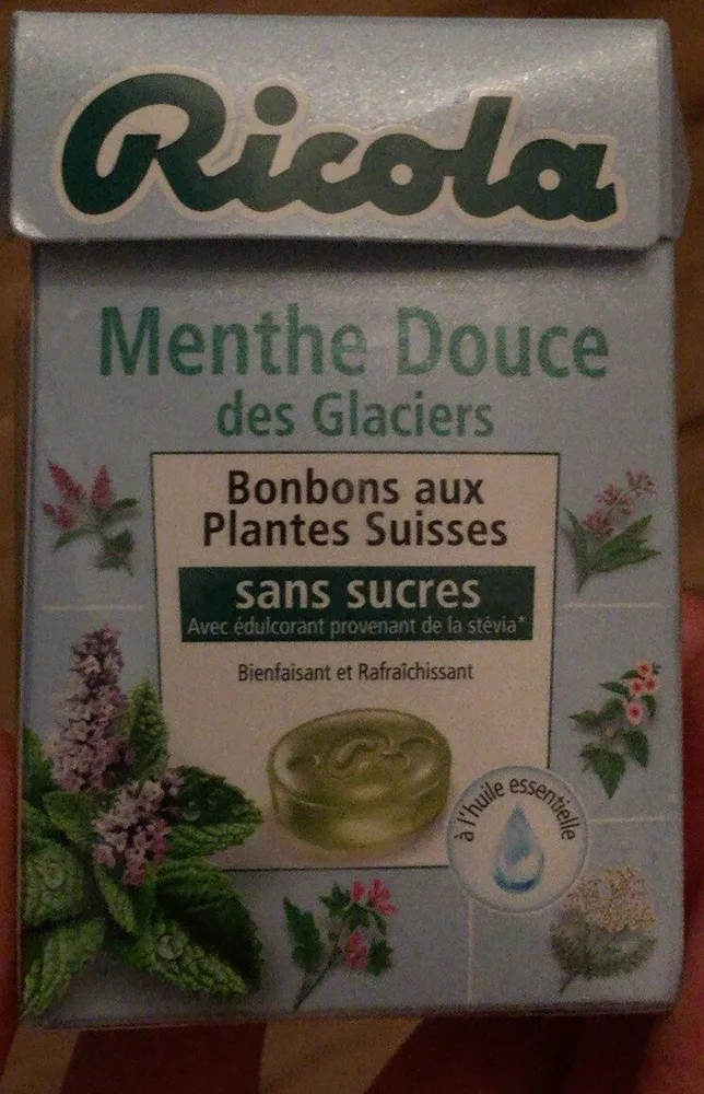Ricola menthe douce des glaciers