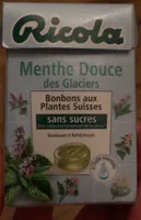 Ricola menthe douce des glaciers