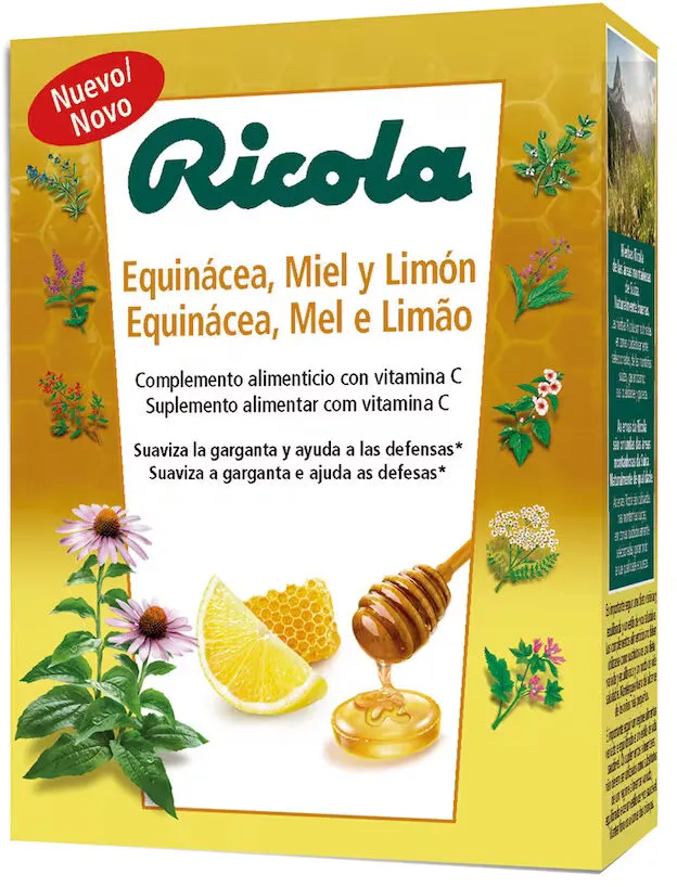 Equinácea, miel y limón