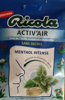 Activ'air menthol intense