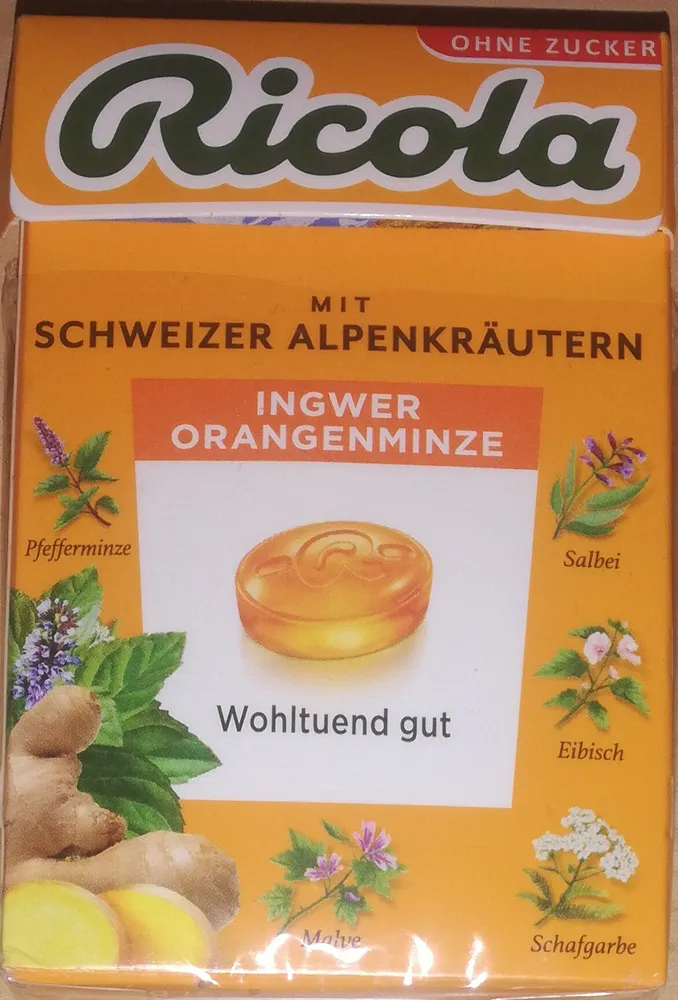Ingwer Orangenminze