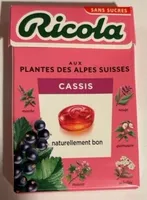 Bonbons aux plantes des Alpes suisses Cassis