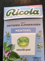 Zwitserse alpenkruide menthol