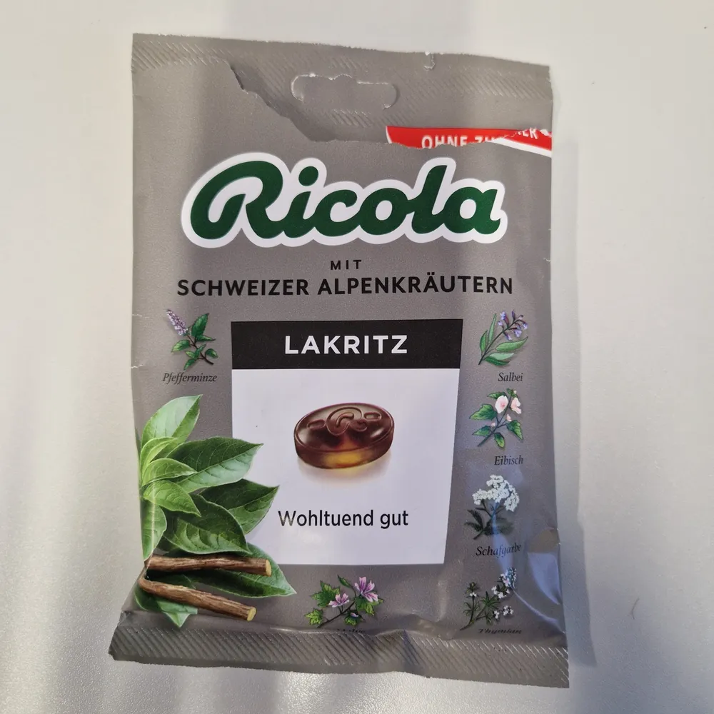 Hustenbonbons Lakritz
