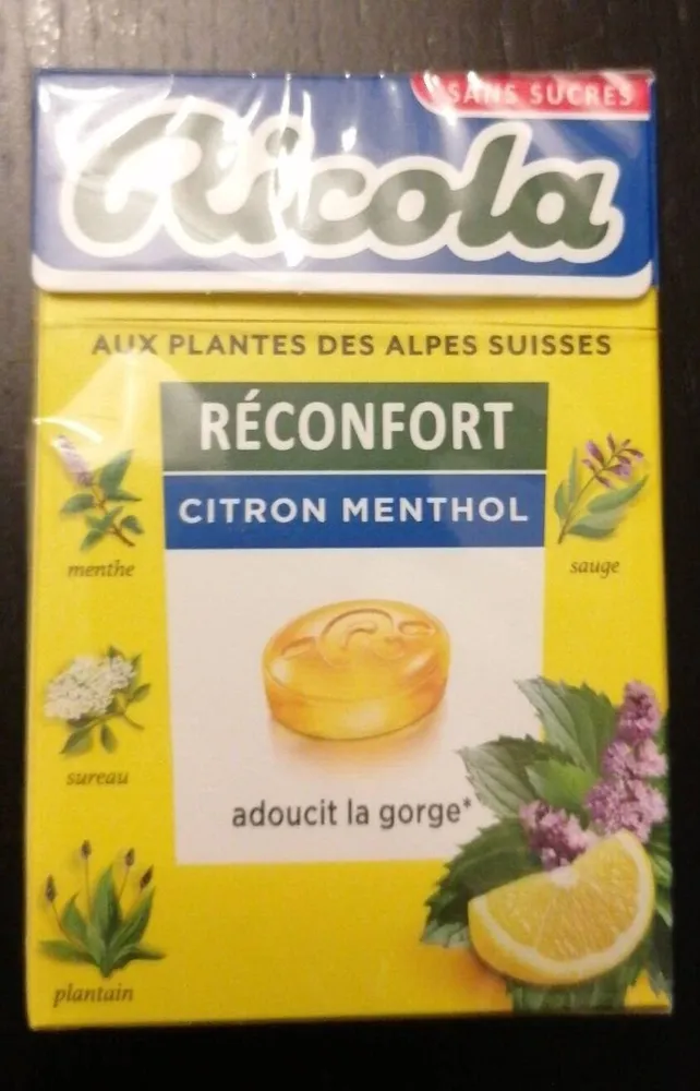 Réconfort Citron Menthol