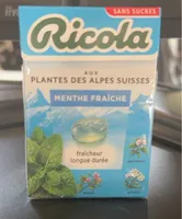 Aux plantes des Alpes suisses Menthe fraîche
