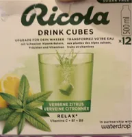 Ricola drink cubes