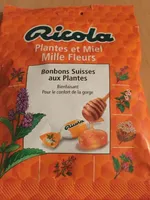 Bonbons suisses aux plantes