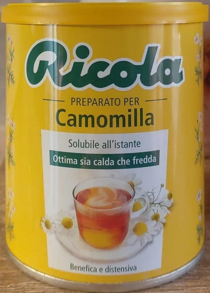 Preparato per camomilla
