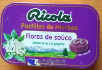 pastillas de hierbas Flores de saúco