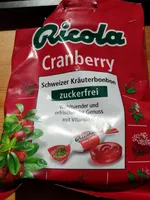 Ricola Cranberry zuckerfrei