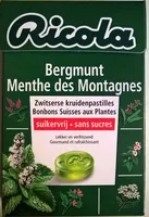 Ricola Menthe des Montagnes