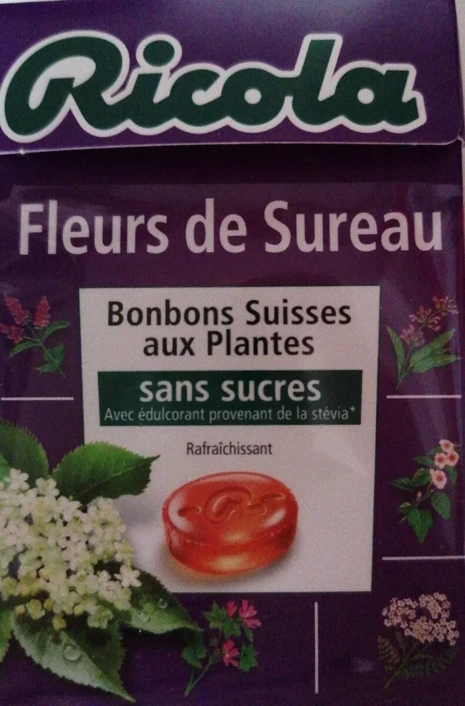 Ricola fleurs de sureau