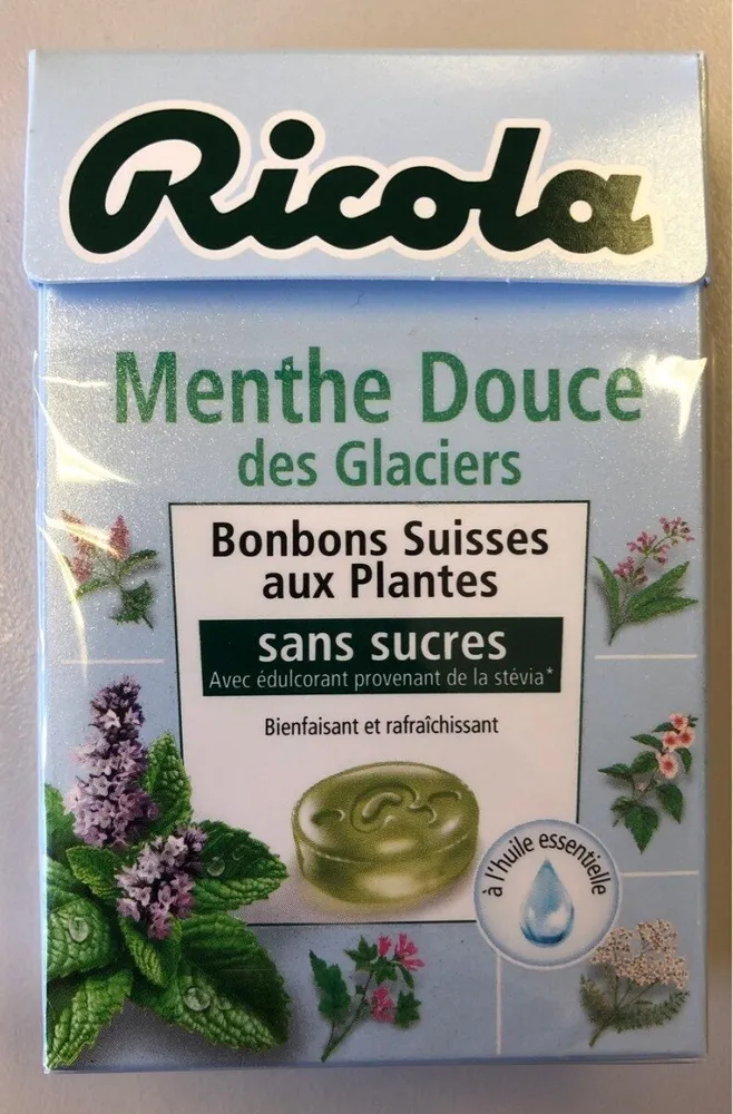 Ricola menthe douce des glaciers