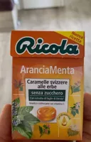 Caramelle svizzere alle erbe AranciaMenta senza zucchero