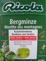 Bergminze Menthe des montagnes