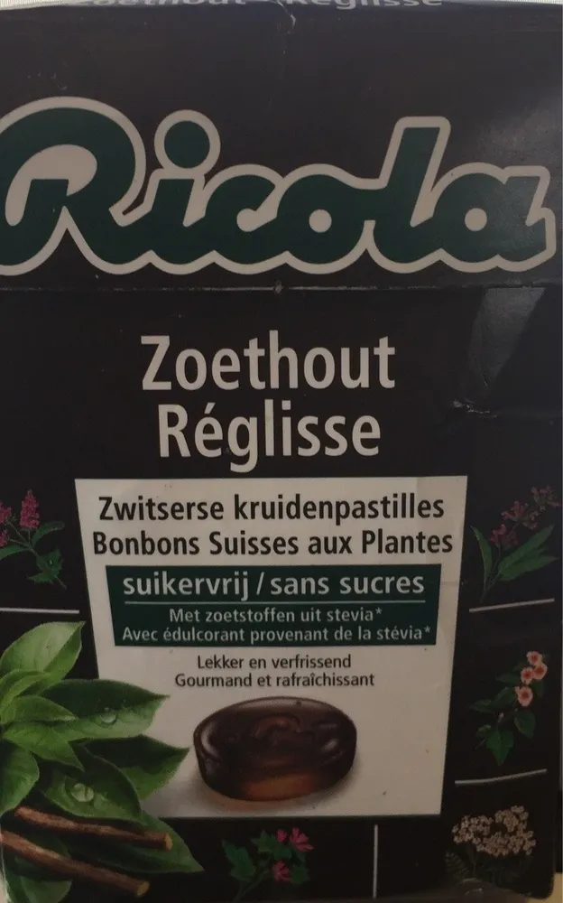 Ricola Zoethout SV In Box 50G