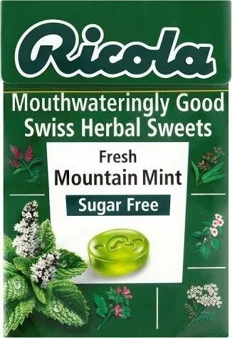 Mouthwateringly Good Swiss Herbal Sweets Sugar Free Fresh Mountain Mint