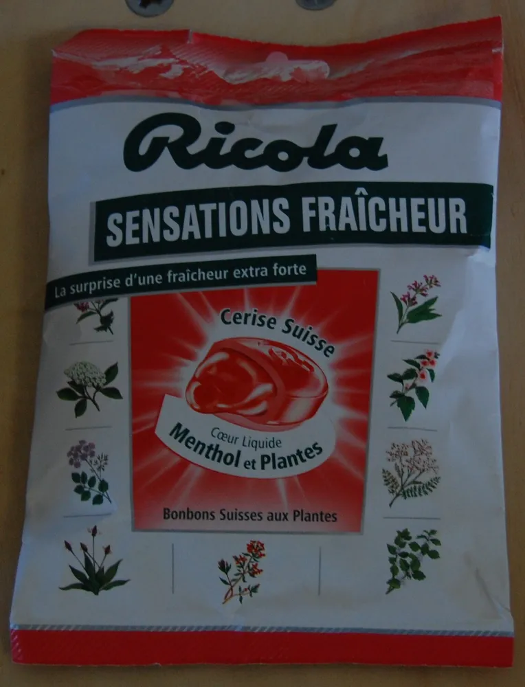Ricola sensations fraîcheur
