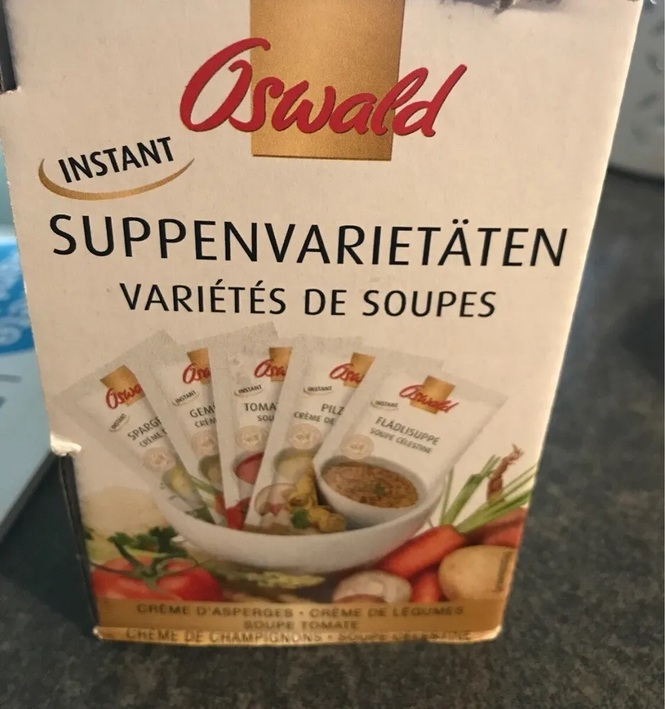 Variétés de soupes
