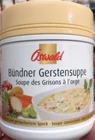 soupe des grisons à l’orge