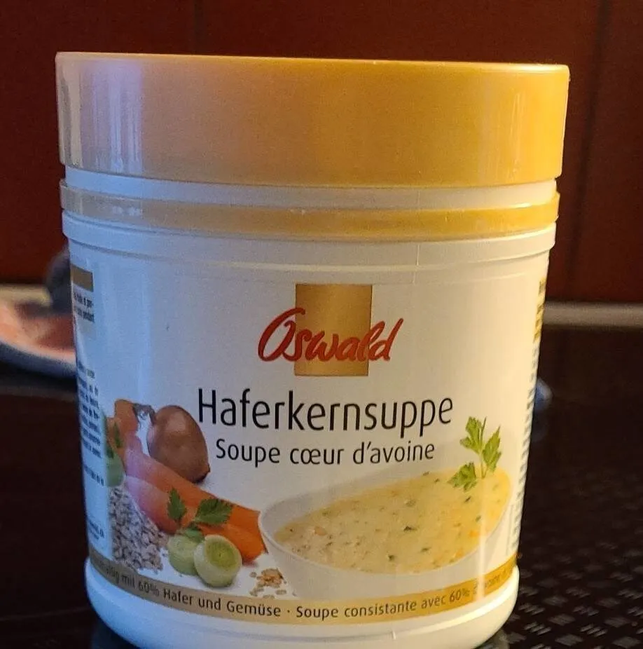 Soupe coeur d'avoine