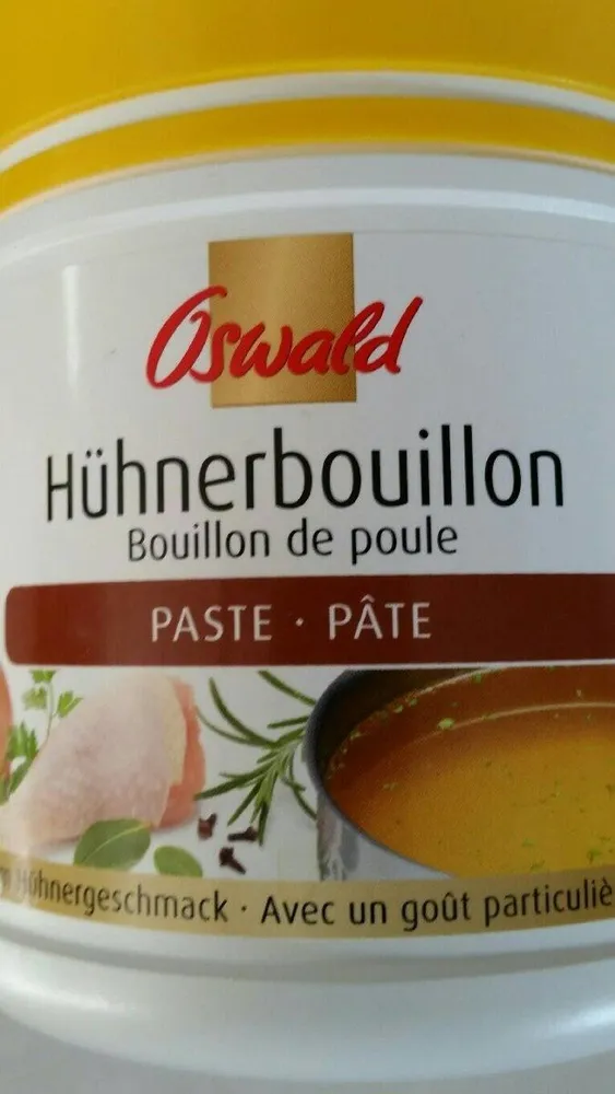 Bouillon de poule pâte
