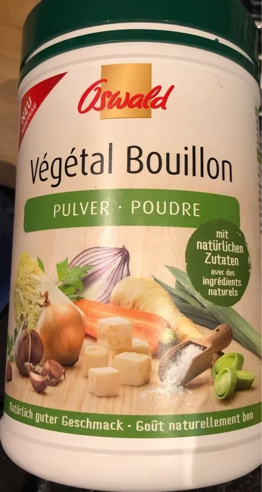 Végétal bouillon poudre