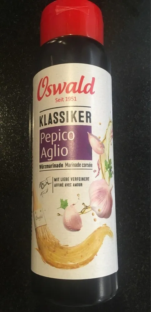 Marinade corsée pepico aglio