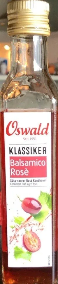 vinaigre balsamique rosé