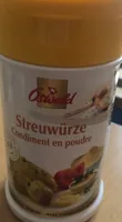Condiment en poudre