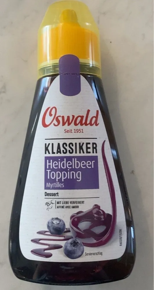 Heidelbeer Topping