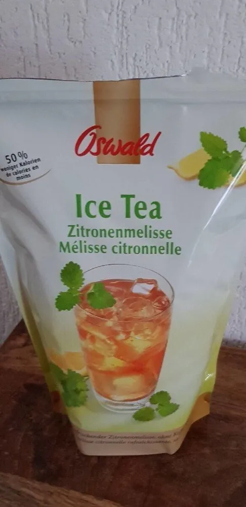 Thé froid mélisse citronnelle