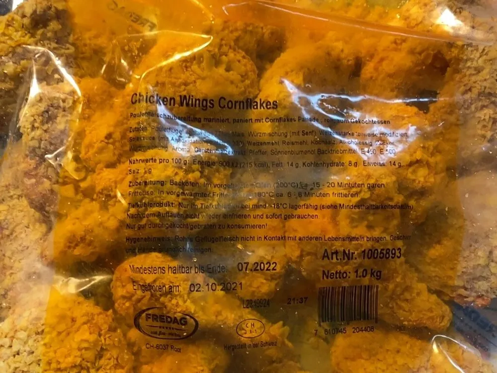 Chicken Wings Cornflakes