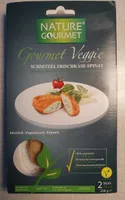 Escalope farcie au fromage frais et épinards