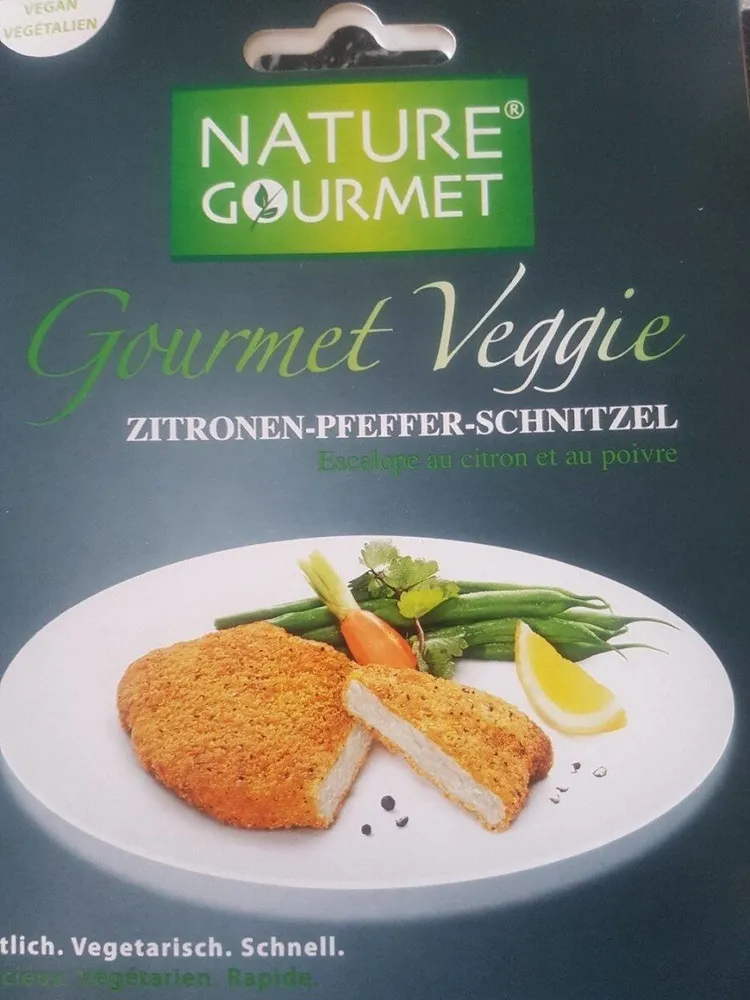 Gourmet Veggie Zitronen-Pfeffer-Schnitzel
