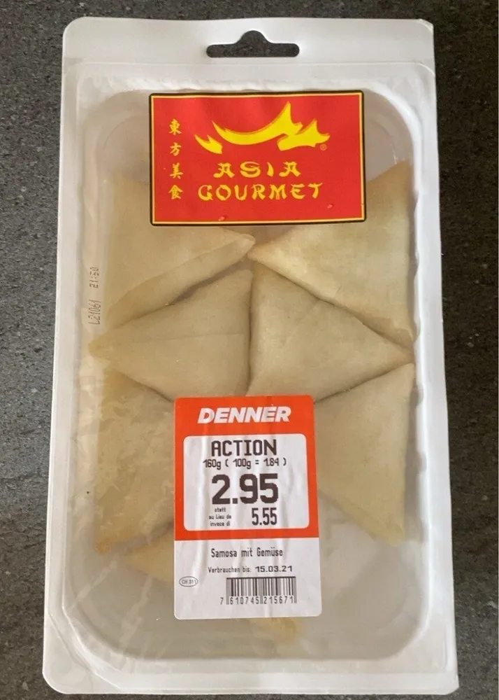 Samosa aux legumes