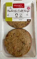 Burger de tofu fumé avec de l'épeautre