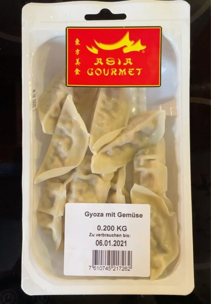 Gyoza aux légumes