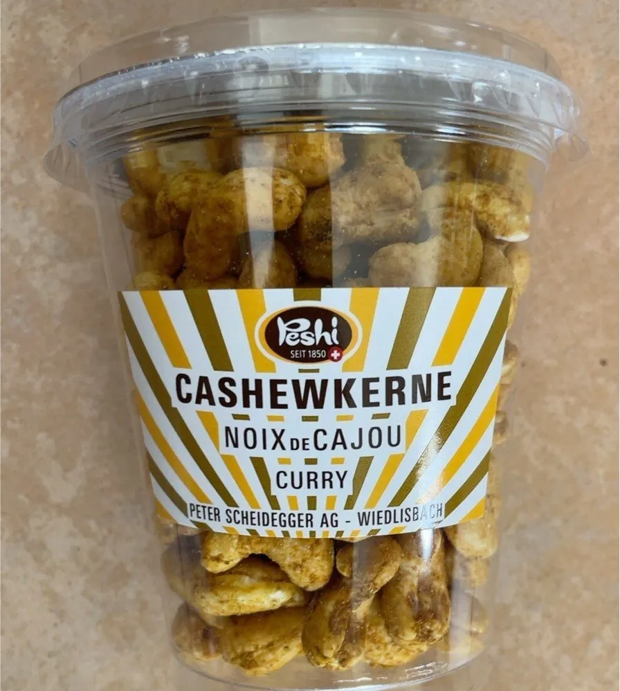 Noix de cajou au curry