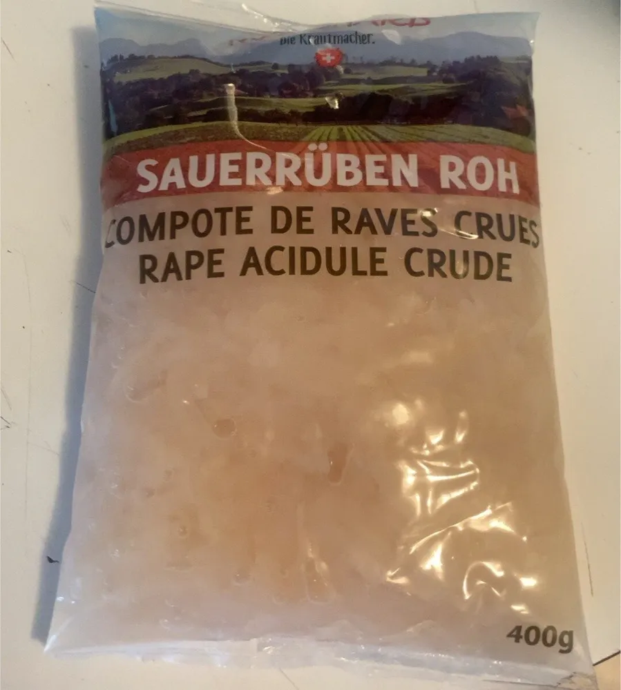 Compote raves crues
