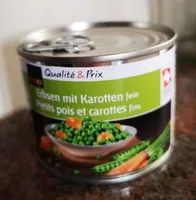 Petits pois et carotte fins