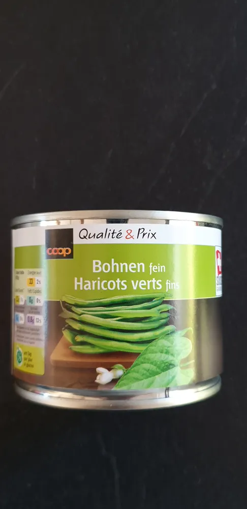 Qualité & Prix - Bohnen fein