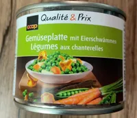 Légumes aux chanterelles