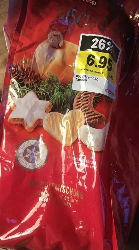 Assortissement de buscuits
