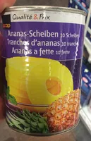 Tranches d'ananas : 10 tranches