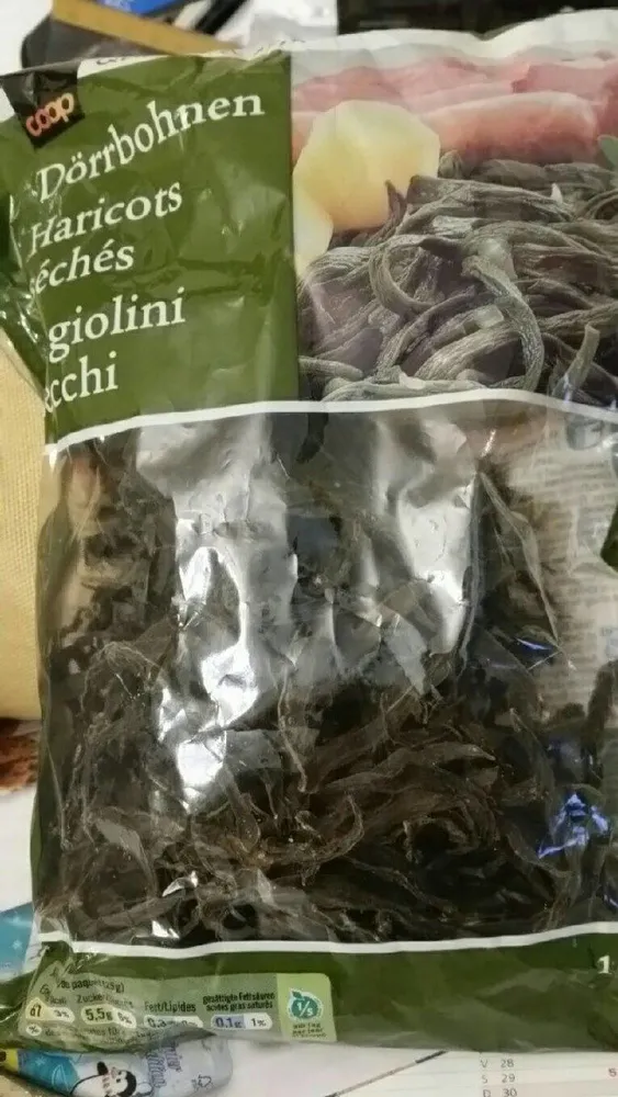 Haricots séchés