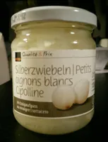 Petits oignons blanc au vinaigre