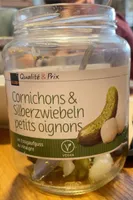 Cornichons & petits oignons au vinaigre