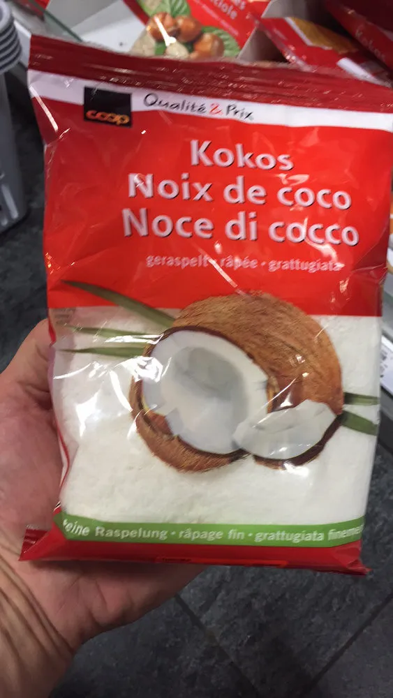 Noix de coco rapee